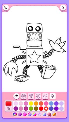 Project Playtime Coloring Book - Screenshot 2