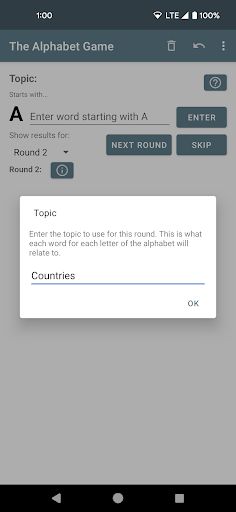 The Alphabet Game - Screenshot 3