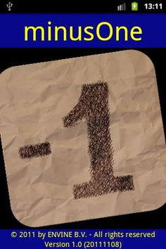 minusOne - Screenshot 1