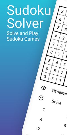 Sudoku Solver and Game - Screenshot 1