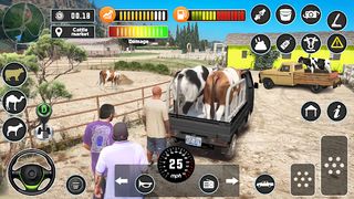 Farm Animal Game Truck Driving - Screenshot 1