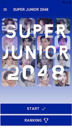 SUPER JUNIOR 2048 Game - Screenshot 2