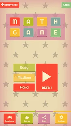 Math Game 2019 - Screenshot 1