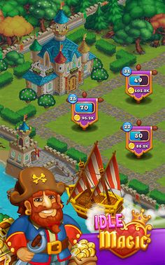 Idle Magic - Click Away City - Screenshot 2