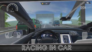 Racing in Car - Car Simulator - Screenshot 1