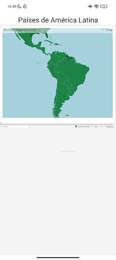 Países de América Latina Juego - Screenshot 1