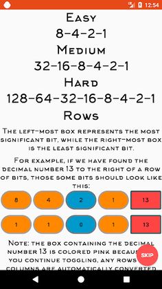 Binary Game - Screenshot 1