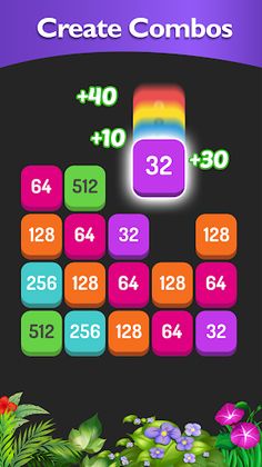 Match the Number - 2048 Game - Screenshot 1