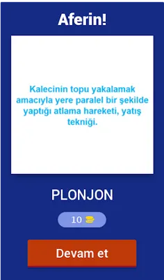 Futbol Terimleri Bulmaca - Screenshot 2