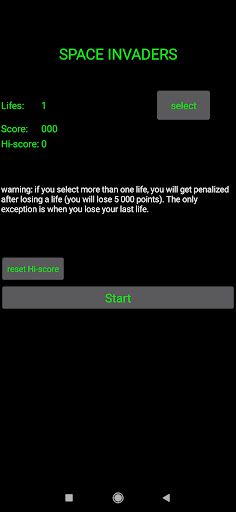 Space shooter - Screenshot 1