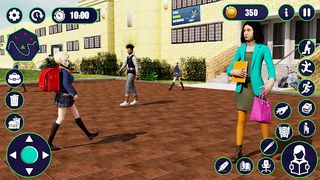 High School Girl Life Sim Game - Screenshot 2