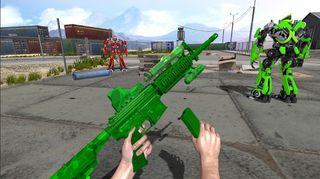 Real Robot Shooting Strike - Screenshot 1