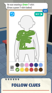 Line Up: Draw the Criminal - Screenshot 2