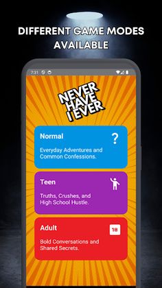 Never Have I Ever - Fun Game - Screenshot 2