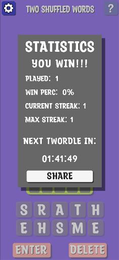 Two Shuffled Words - Screenshot 4