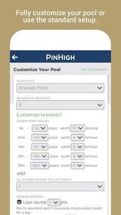 PinHigh - Fantasy Golf - Screenshot 2