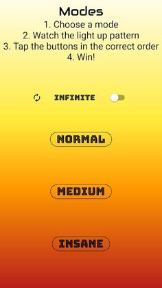 SidneySays: A Simon memory gam - Screenshot 3