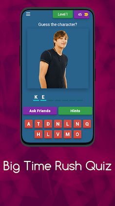 Big Time Rush Quiz - Screenshot 1