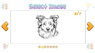 Border Collie Lovely Coloring - Screenshot 2