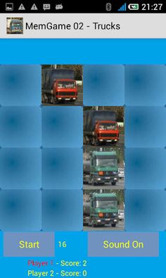 MemGame 02 - Trucks - Screenshot 2