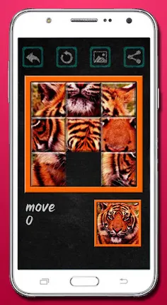 Classic Number Slide Puzzle - Screenshot 2
