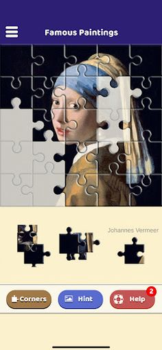 Famous Paintings Jigsaw Puzzle - Screenshot 3
