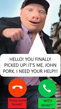 John Pork Is Calling... - Screenshot 2