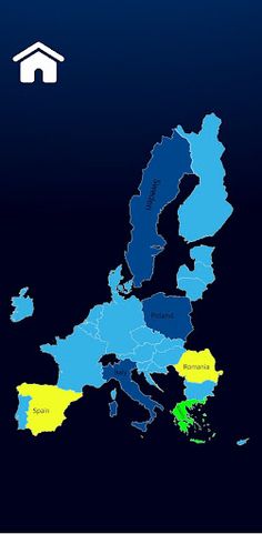 World Map Game European - Screenshot 4