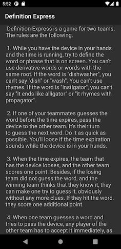 Definition Express - Screenshot 4