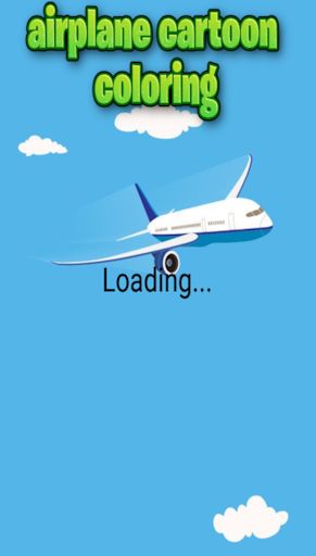 airplane cartoon coloring - Screenshot 2