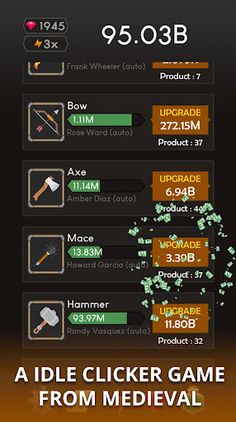 Idle Blacksmith Tycoon - Idle - Screenshot 1