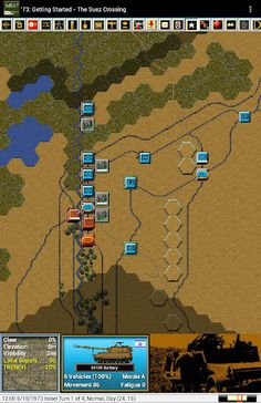 Modern Campaigns - Mideast '67 - Screenshot 2