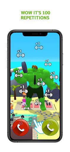 Roblock Gym cliter Fake call - Screenshot 1