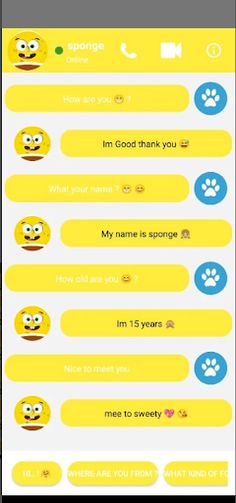 Bob spong Fake Video Call - Screenshot 4