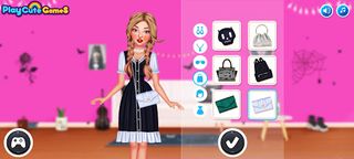 Wednesday Dress Up Girl Game 3 - Screenshot 2