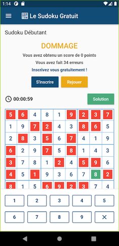 Le Sudoku Gratuit - Screenshot 2