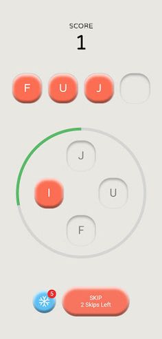 Word game - Smash the City - Screenshot 2