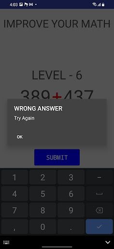 Improve Your Math Game - Screenshot 3