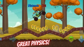 Downhill Racing Car Shooter - Screenshot 2