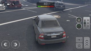 Русские тачки: Приора Водитель - Screenshot 2