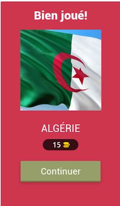 Devinez le drapeau du pays - Screenshot 2
