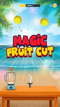 Magic Fruits Cut - Juice Maker - Screenshot 1