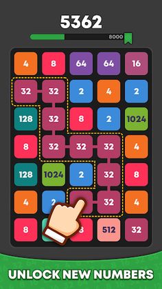 Number Match: 2048 Puzzle - Screenshot 2