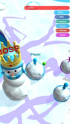 Snowball Man.io - Screenshot 3