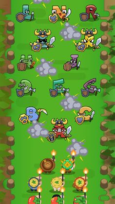Plant Army：Alphabet Defense - Screenshot 3