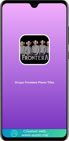 Grupo Frontera Piano Tiles - Screenshot 2