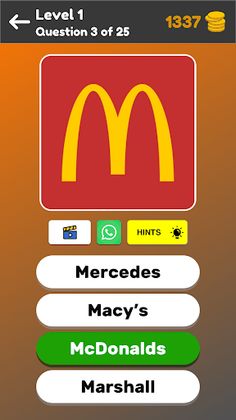 Logo Game: Multiple Choice - Screenshot 3