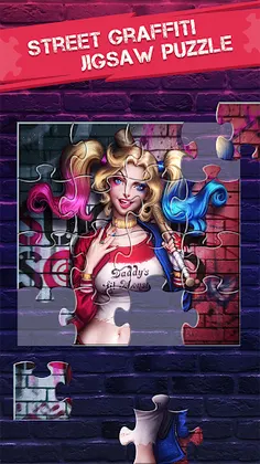 Graffiti Jigsaw Puzzle Game - Screenshot 1