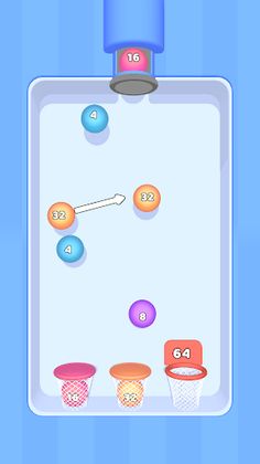 Hoop 2048 - Screenshot 1