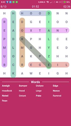 Simple Word Search Puzzle Game - Screenshot 3